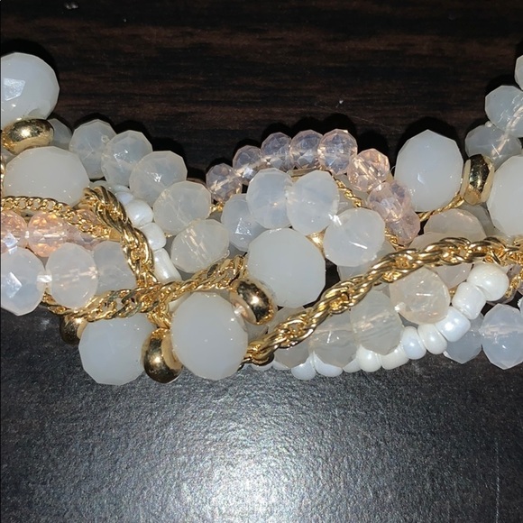 NWT VAN HEUSEN Braided Pearl Necklace Ensemble - Picture 2 of 5